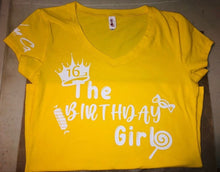 Load image into Gallery viewer, Custom Birthday T-Shirt