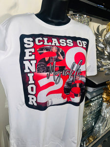 Custom 3D Grad Shirt