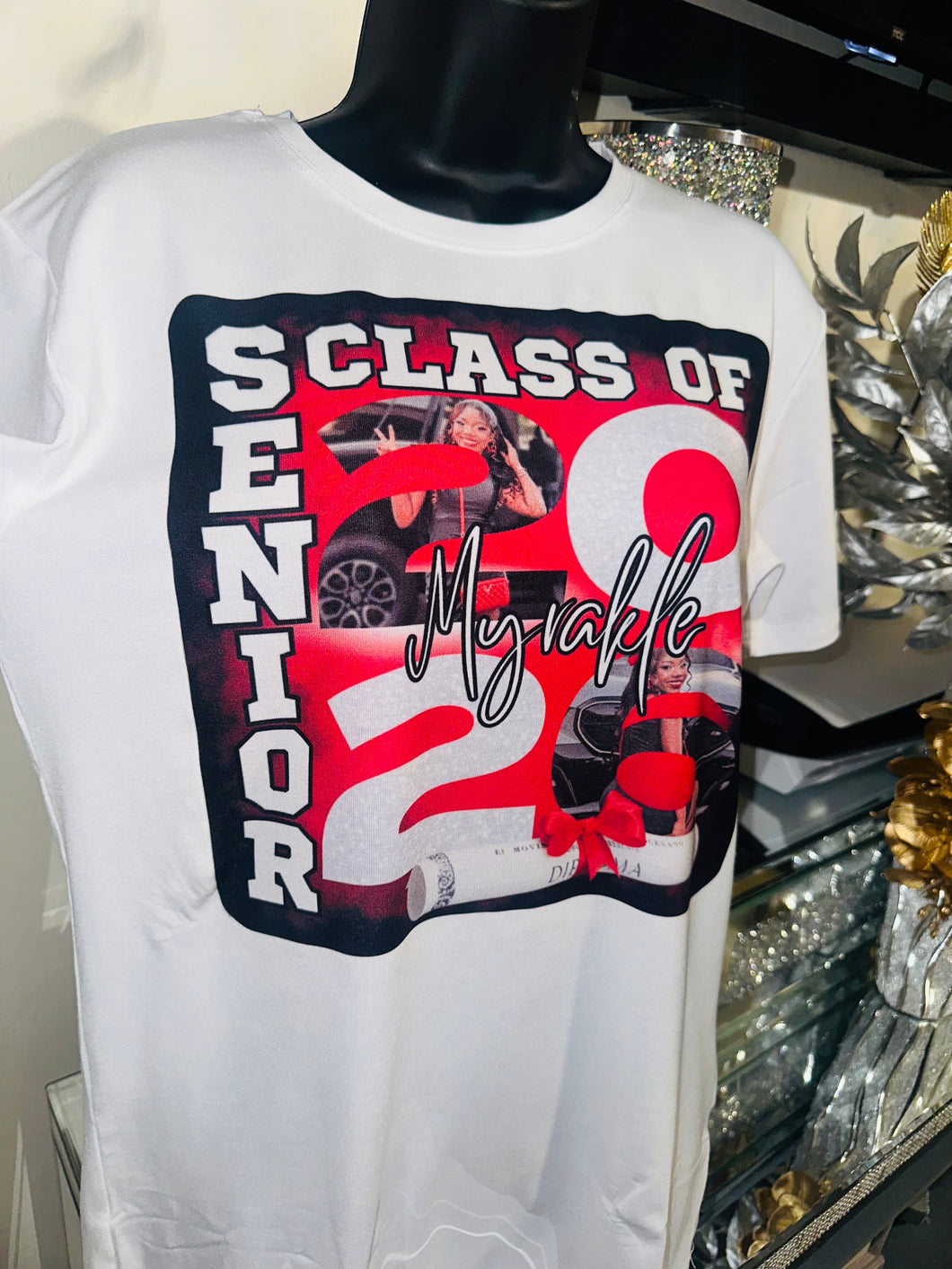 Custom 3D Grad Shirt
